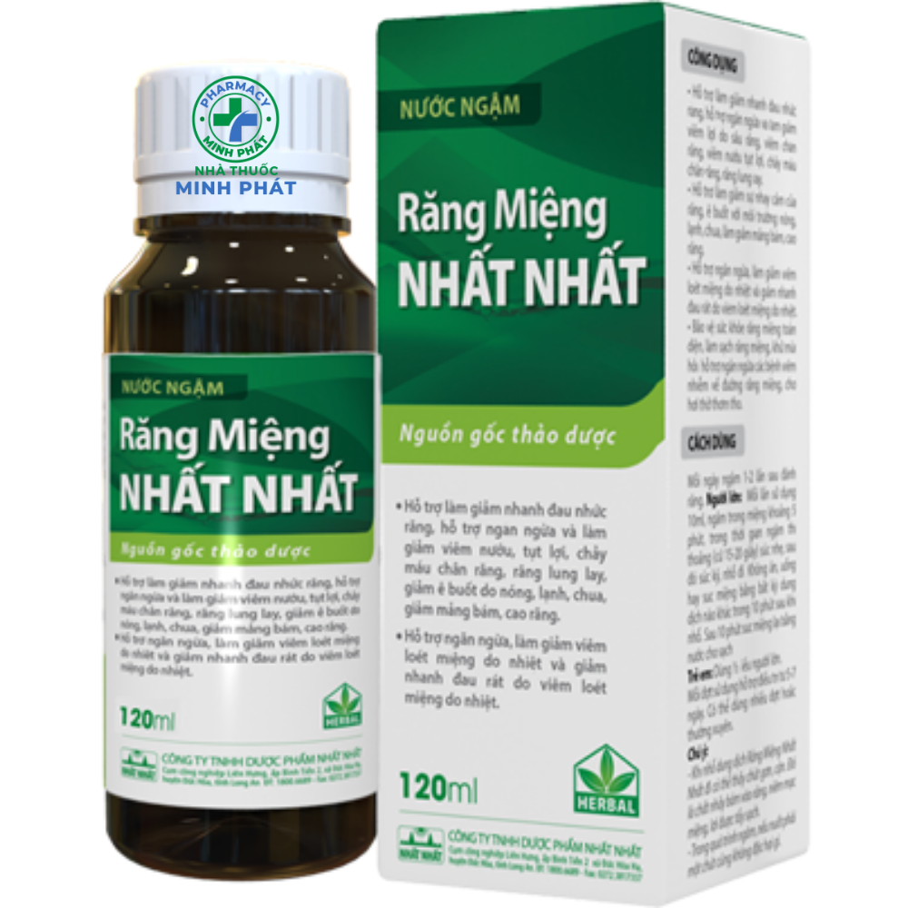 NƯỚC NGẬM RĂNG MIỆNG NHẤT NHẤT